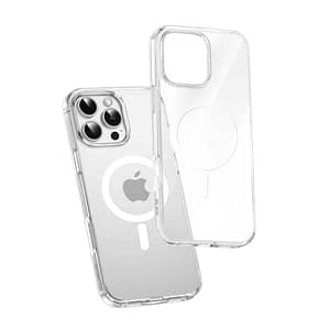 قاب موبایل گرین لاین مدل Magsafe Crystal Clear برای اپل iPhone 16 Pro