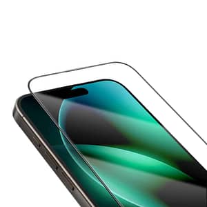 گلس موبایل گرین لاین مدل 9H Steve HD برای iPhone 16 Pro Max